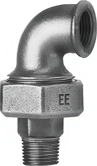 Изображение ODLEWNIA rubunek kolankowy ocynk WZ DN32 1 1/4 stokowy