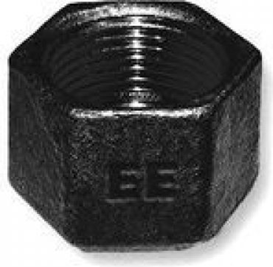 Picture of Odlewnia Zawiercie Zalepka szecioktna 11/2" czarny