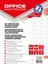 Изображение Office Products Etykiety OFFICE PRODUCTS, 105x148mm, biae, 100 ark.