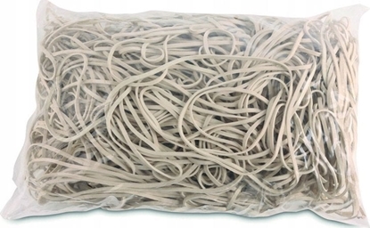 Изображение Office Products Gumki recepturki OFFICE PRODUCTS, rednica 120mm, 1,5x2mm, 60% kauczuku, 1000g, zgrzewka, biae