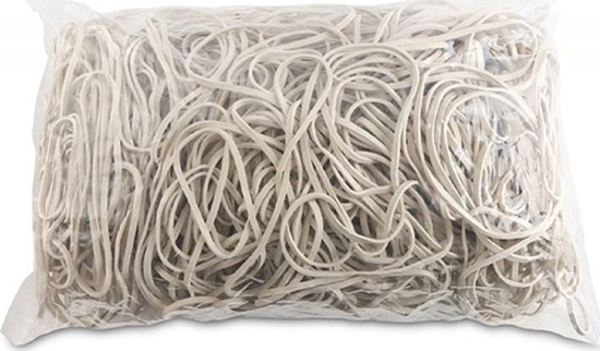 Picture of Office Products Gumki Recepturki Office Products, rednica 80Mm, 1,5X3Mm, 60% Kauczuku, 1000G, Zgrzewka, Biae