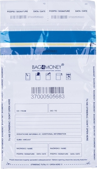 Picture of Office Products Koperta bezpieczna OFFICE PRODUCTS, M5, 150x220mm, 50szt., biaa