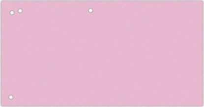 Attēls no Office Products Przekadki OFFICE PRODUCTS, karton, 1/3 A4, 240x105mm, 100szt., róowe