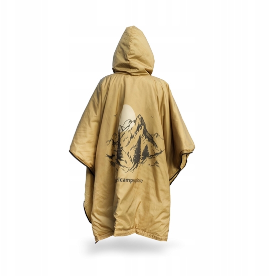 Picture of OFFLANDER PONCZO KEMPINGOWE CIENKIE Z OGRZEWACZEM SZAMPAN