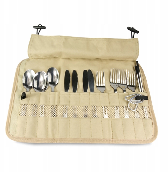 Изображение OFFLANDER SZTUCE TURYSTYCZNE W ETUI ZESTAW