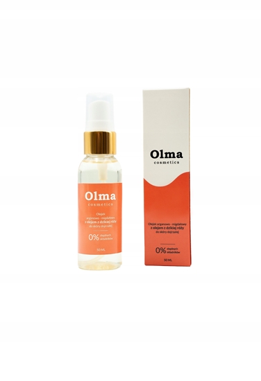 Изображение OLMA COSMETICS_Olejek do skóry dojrzaej arganowo-migdaowy z olejem z dzikiej róy 50ml