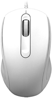 Attēls no OMEGA MOUSE MYSZ 3D OFFICE 1200DPI 1,5M USB WHITE [46070]