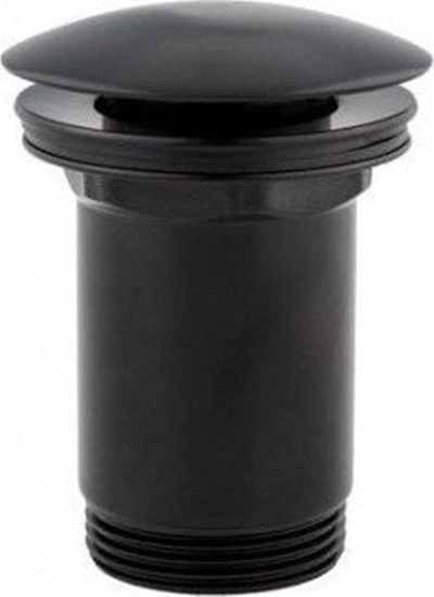 Picture of Omnires Korek klik-klak do syfonu umywalkowego, czarny mat