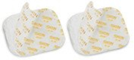 Picture of Omron gel pads for HeatTens electrotherapy device, 4 pairs
