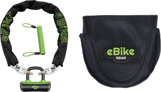 Picture of OnGuard Zapicie do e-bike ONGUARD Mastiff 8019E ACUCH - 10mm*110cm - 5 x Klucze z kodem (NEW)