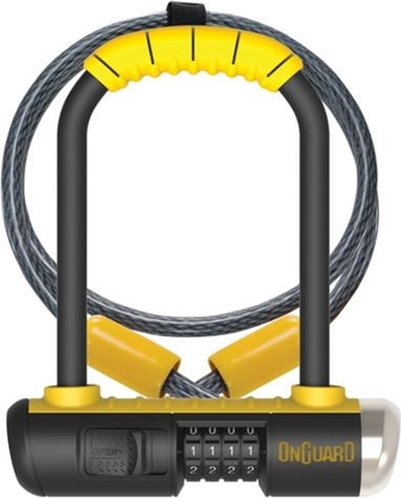 Picture of OnGuard Zapicie rowerowe Combo Mini DT óto-czarne (8015C)