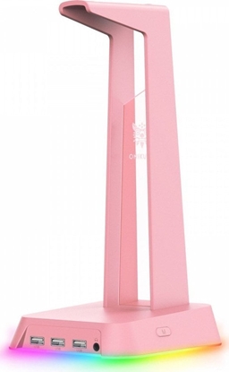 Picture of Onikuma Stojak na suchawki z podwietleniem RGB ST2 róowy