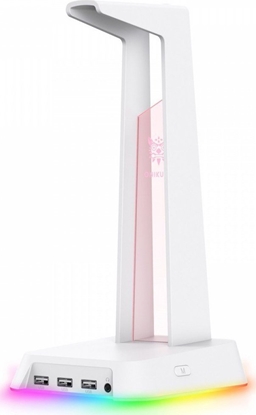 Изображение Onikuma Stojak na suchawki z podwietleniem RGB ST2 biay