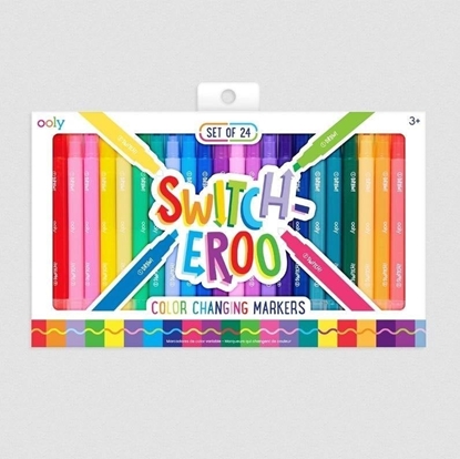 Attēls no Ooly Flamastry zmieniajce kolor Switch-Eroo 24 kolory