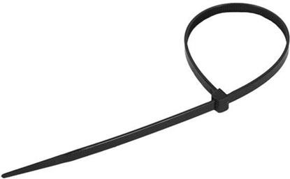 Attēls no OPASKA KABLOWA 100SZT. NYLON CZARNA 2.5*140MM