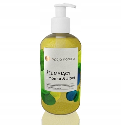 Picture of OPCJA NATURA_el myjcy Limonka i Aloes naturalne odwieenie i oczyszczenie 250ml