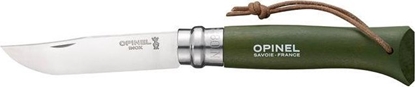 Attēls no Opinel Nó Opinel Colorama 08 Khaki rzemie