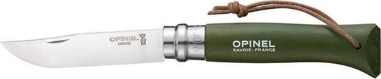 Picture of Opinel Nó Opinel Colorama 08 Khaki rzemie