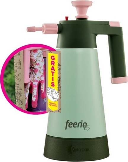 Picture of OPRYSKIWACZ FEERIA POJEMNOÅÄ 1.5L MIÄTA Z RÄKAWICZKMI