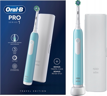 Picture of Oral-B Pro 1 Cross Action Caribbean Blue