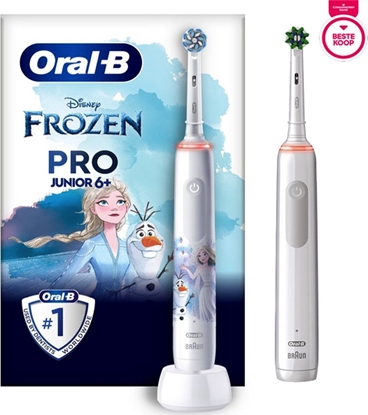 Attēls no Oral-B Pro 3 3000 White+Oral-B Junior Frozen