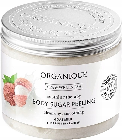 Picture of Organique Spa & Wellness Kojcy peeling cukrowy do ciaa z kozim mlekiem 200ml
