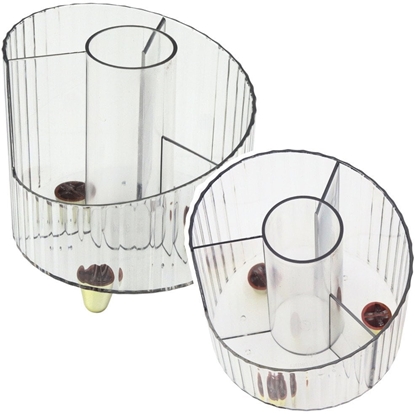 Picture of Organizer Na Przybory Szkolne Biurowe Transparentny Biay LEAN