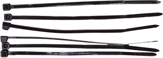 Picture of Organizer Omega Opaska zaciskowa Czarny 100 sztuk  (59220C)