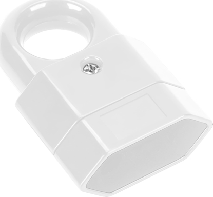 Attēls no Orno Gniazdo Orno OR-AE-13181/W EURO paskie 10A biae