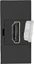 Attēls no Orno NOEN HDMI, gniazdo moduowe 22,5x45mm HDMI z zalepk zabezpieczajc, czarne