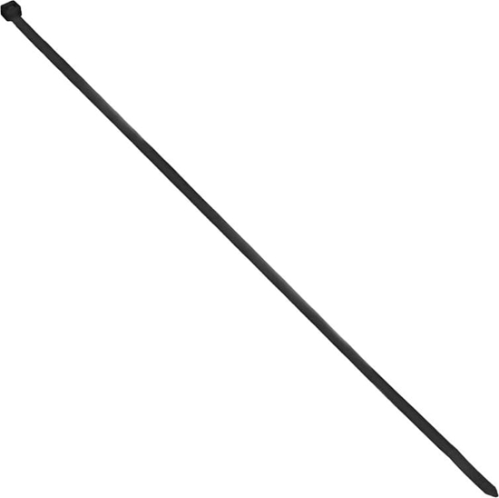 Picture of Orno Opaska kablowa, kolor czarny, odporna na UV, szeroko 3,6mm, dugo 300mm, 100 sztuk.