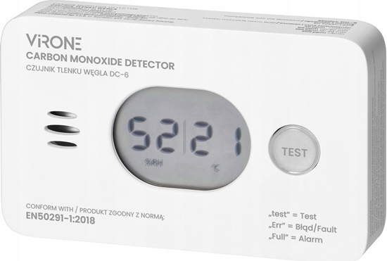 Picture of Orno ORNO CZUJNIK TLENKU WGLA 2xAA