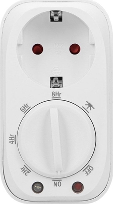 Picture of Orno Programator czasowy mechaniczny z czujnikiem zmierzchu, Schuko, 16A/230A