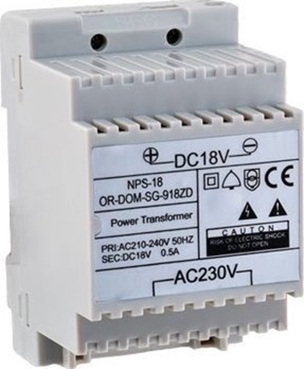 Изображение Orno Zasilacz sieciowy 18VDC/650mA do domofonów z serii SAGITTA