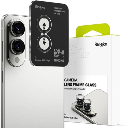 Picture of Ringke Tech-Protect Quick Set+ Tempered Glass for Samsung Galaxy S25 Edge - Clear