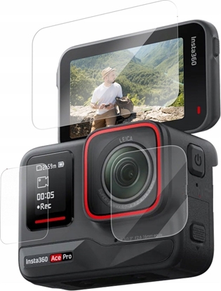 Attēls no Osona na obiektyw Telesin Zestaw Oson Osona Szko Na Obiektyw + 2x Ekran Lcd Do Kamery Insta360 Ace / S6-flm-03-tis