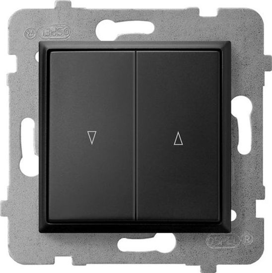 Изображение Ospel ARIA cznik aluzjowy z blokad mechaniczn czarny metalik P-7UB/m/33