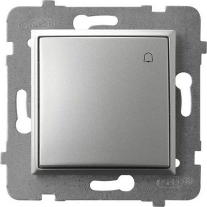 Picture of Ospel ARIA Przycisk /dzwonek/ srebro P-6U/m/18
