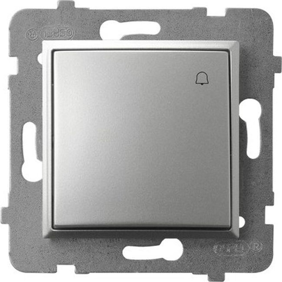 Picture of Ospel ARIA Przycisk /dzwonek/ srebro P-6U/m/18