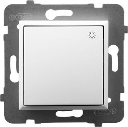 Изображение Ospel Aria Przycisk /wiato/ biay (P-5U/m/00)
