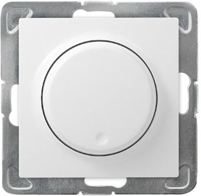 Изображение Ospel ciemniacz przyciskowo-obrotowy Impresja przystosowany do obcienia arowego i halogenowego biay (P-8Y/m/00)