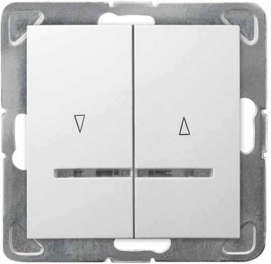 Picture of Ospel cznik aluzjowy Impresja z podwietleniem biay (P-7YS/m/00)