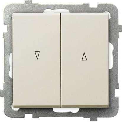 Picture of Ospel cznik aluzjowy Sonata 10AX 2200W ecru (P-7R/m/27)