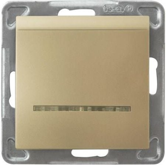 Picture of Ospel cznik hotelowy Impresja zoty metalik (P-15YS/m/28)