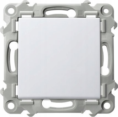 Изображение Ospel cznik jednobiegunowy Ospel Szafir P-1Z/m/00 biay