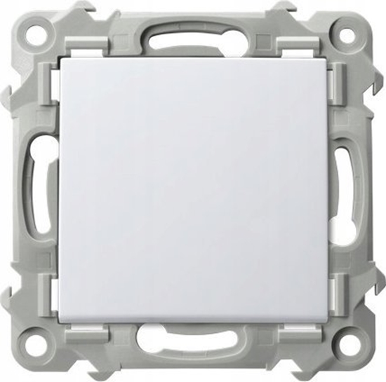 Изображение Ospel cznik jednobiegunowy Ospel Szafir P-1Z/m/00 biay