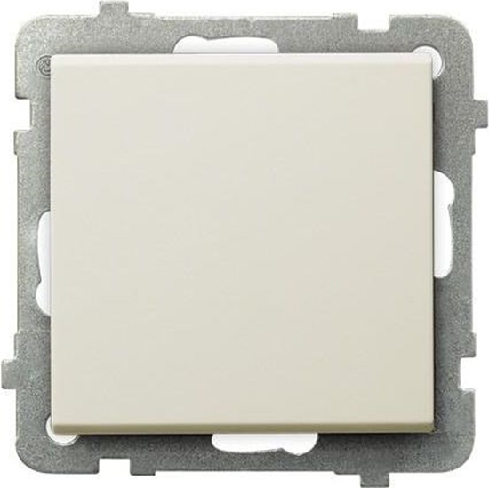 Изображение Ospel cznik jednobiegunowy Sonata 16AX IP20 ecru (P-1R/m/27)