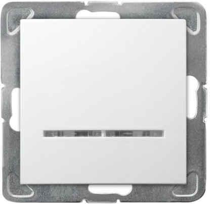 Picture of Ospel cznik kontrolny Impresja z podwietleniem biay (P-12YS/m/00)