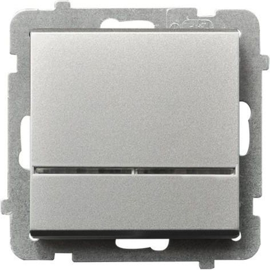 Picture of Ospel cznik kontrolny Sonata 16AX IP20 srebro mat (P-12RS/m/38)