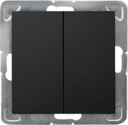 Picture of Ospel cznik Ospel Impresja P-17Y/m/33 podwójny zwierny czarny metalik